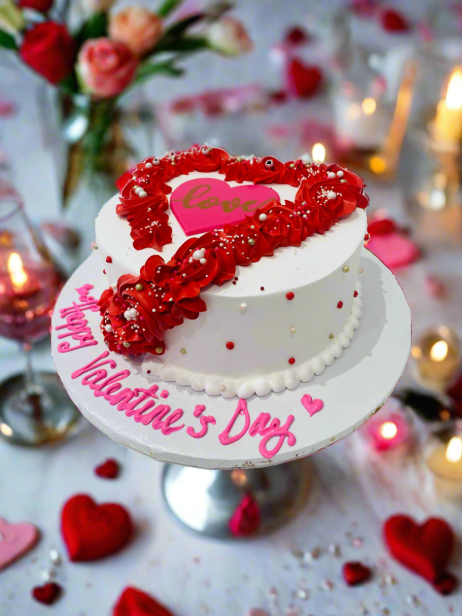 David Love Valentine Cake