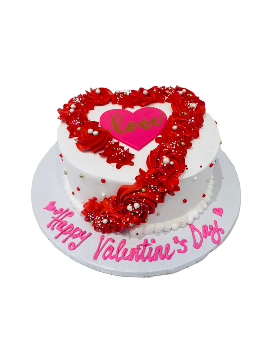David Love Valentine Cake