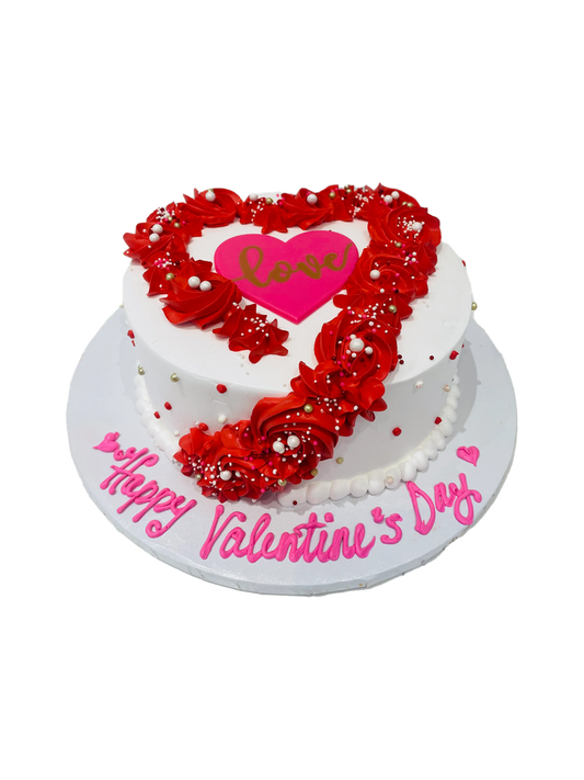 David Love Valentine Cake