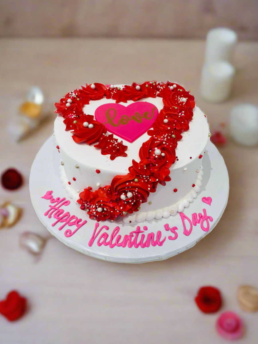 David Love Valentine Cake