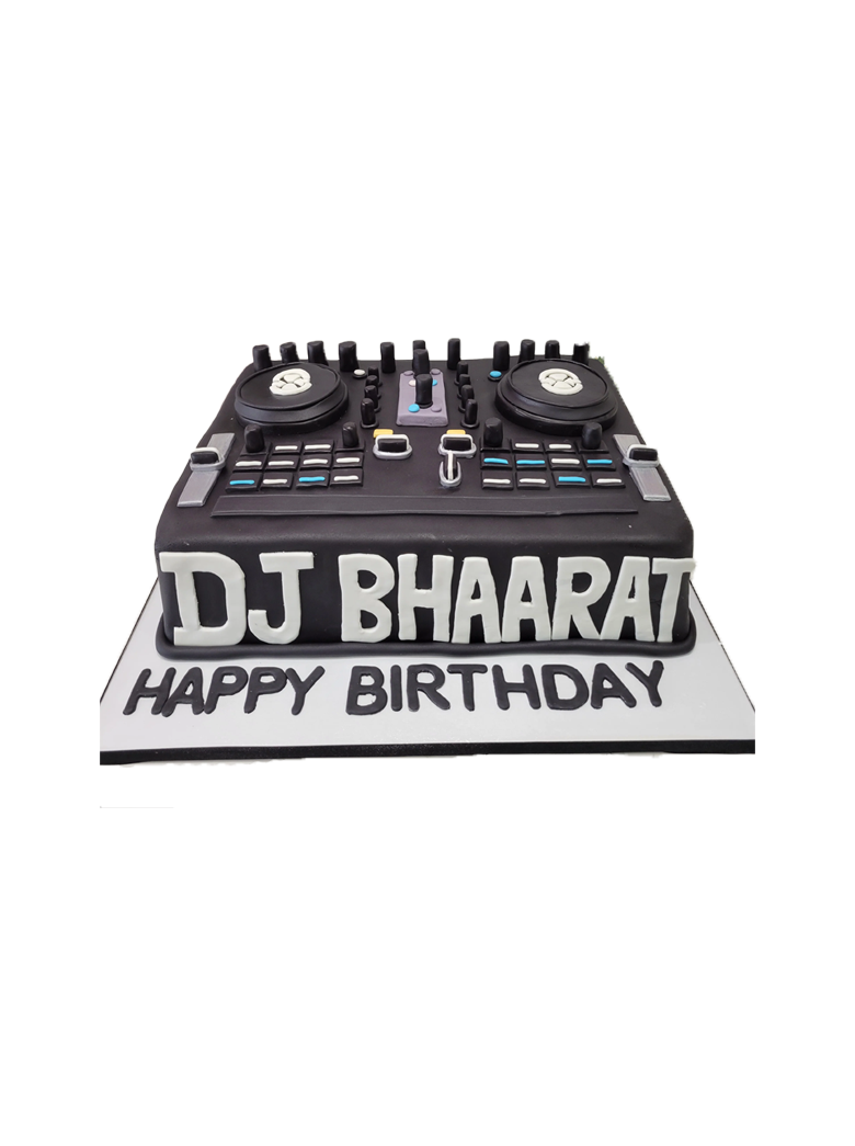 Dj Bhaarat Fondent Cake
