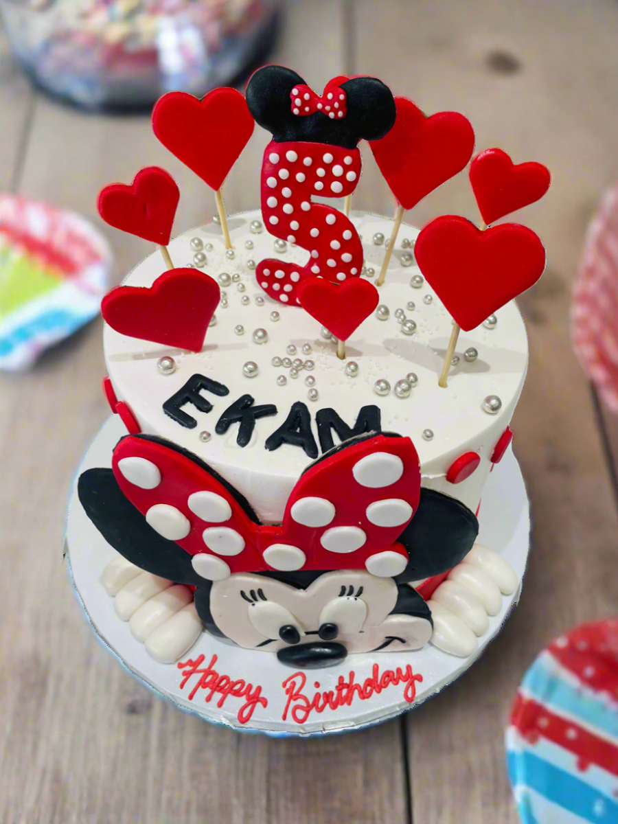 Ekam Minnie Cream Cake