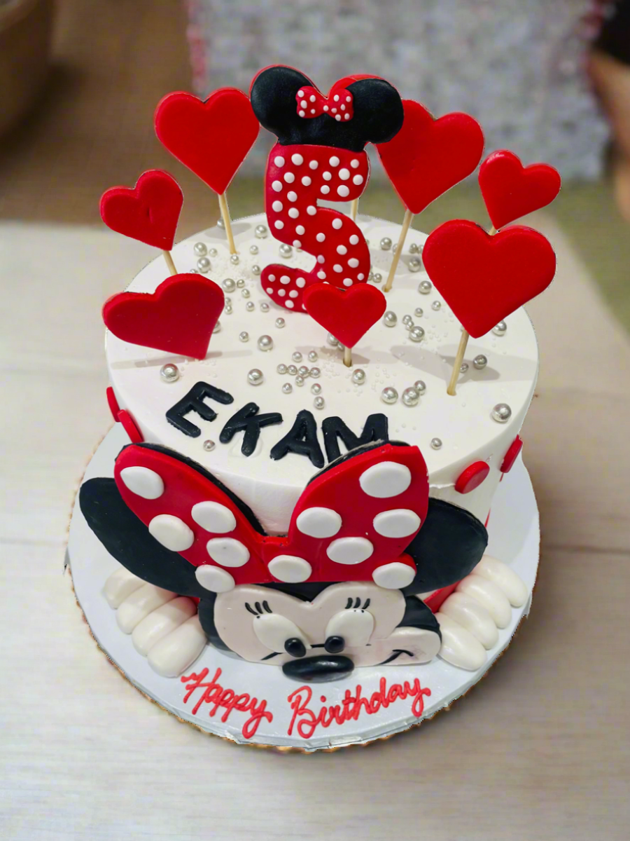 Ekam Minnie Cream Cake