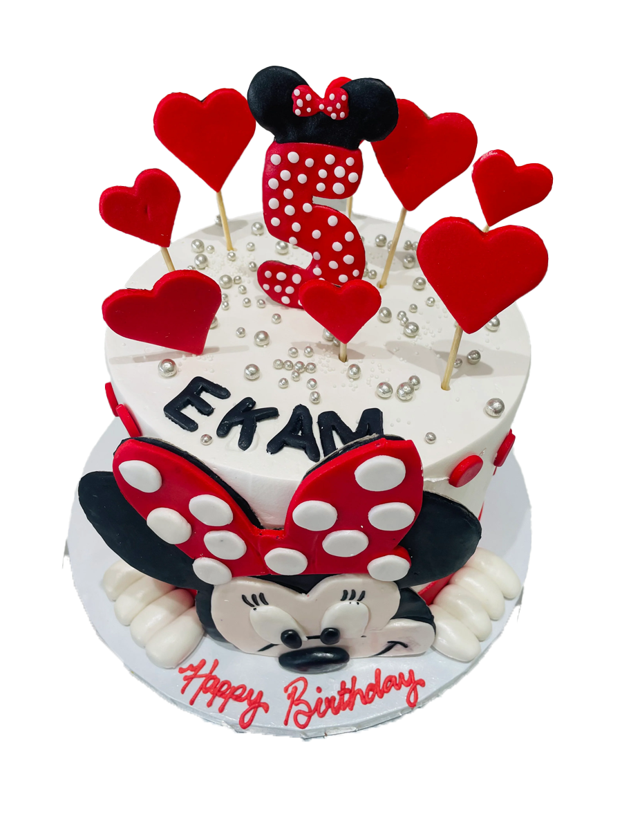 Ekam Minnie Cream Cake