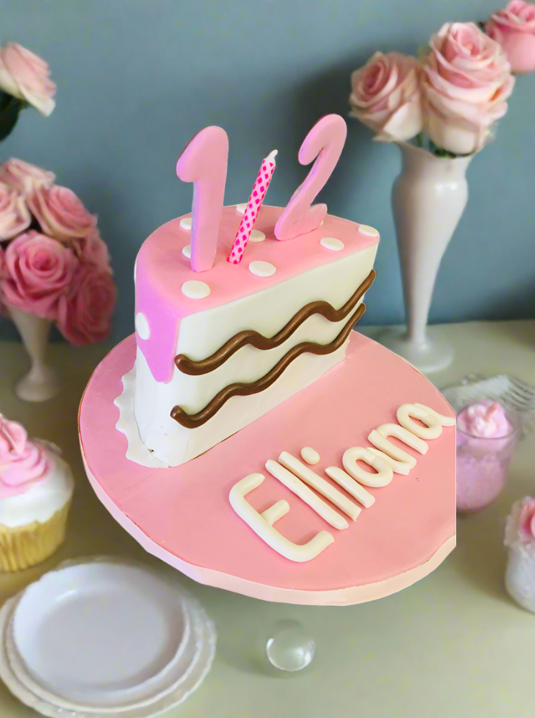 Elliana Half Birthday Cake.