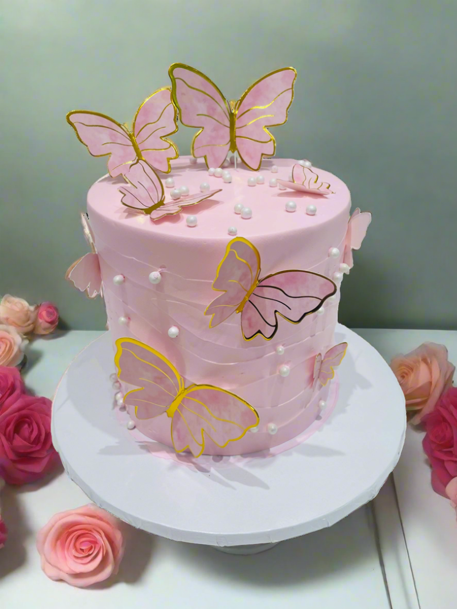 Eloise Pink Butterfly Cake