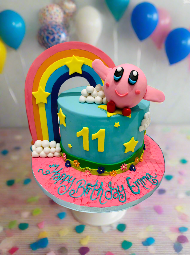 Emma Rainbow Fonadnt Cake