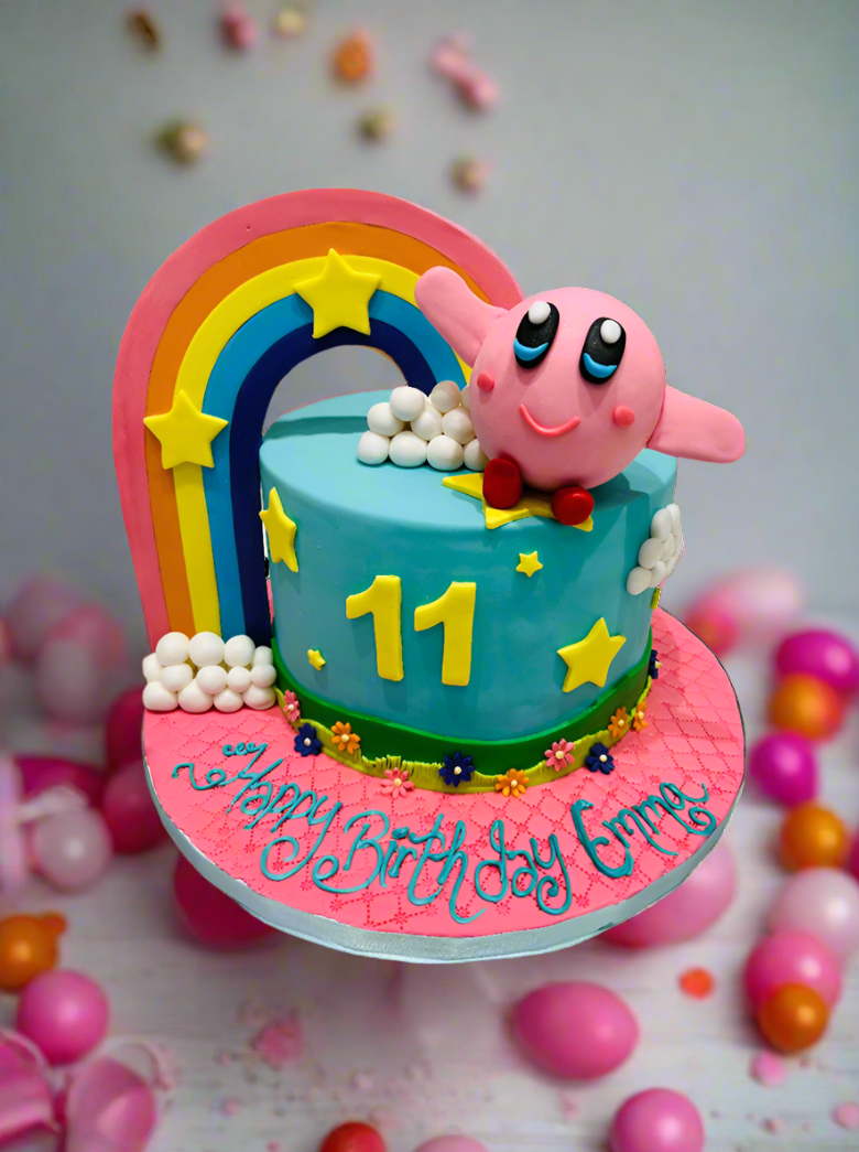 Emma Rainbow Fonadnt Cake