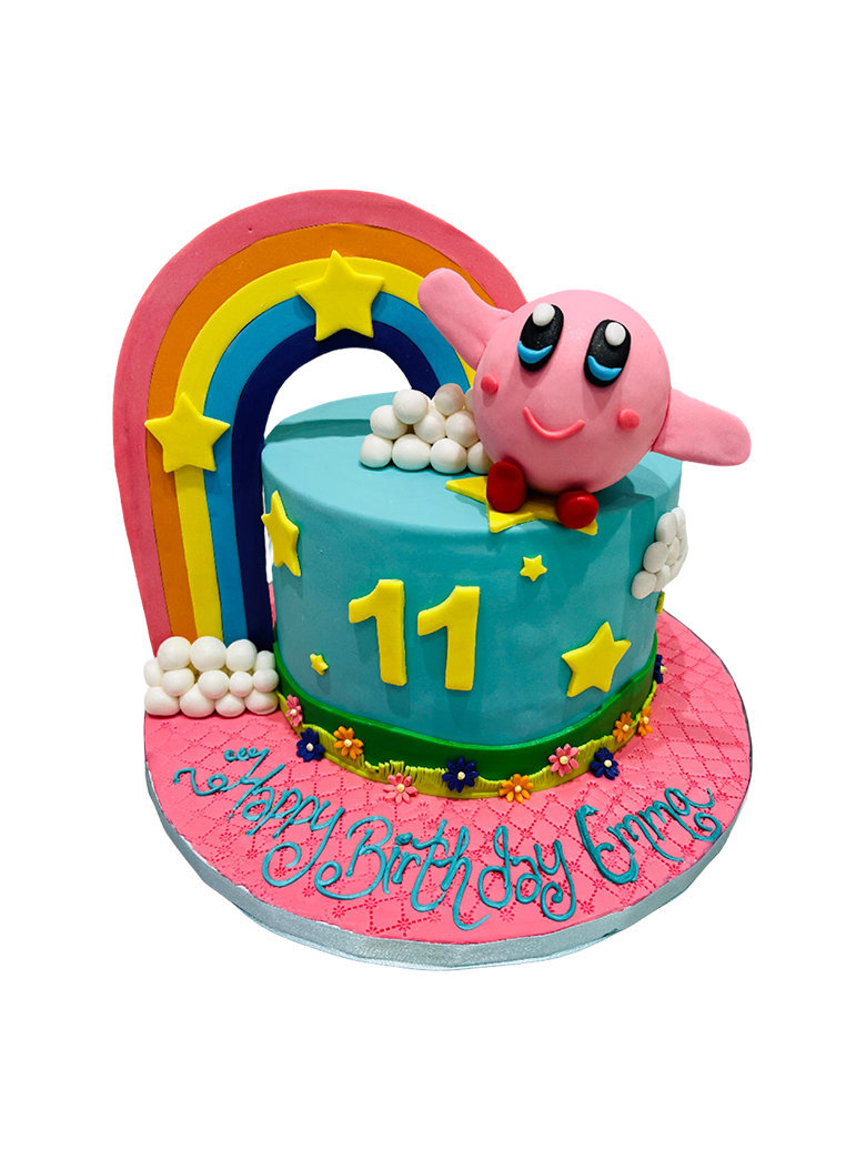 Emma Rainbow Fonadnt Cake