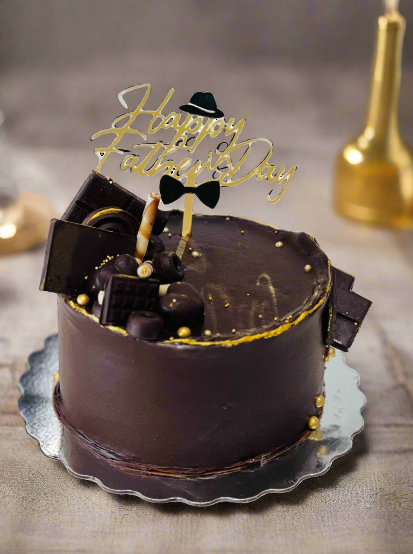 Choc Truffle Father's Day Cake