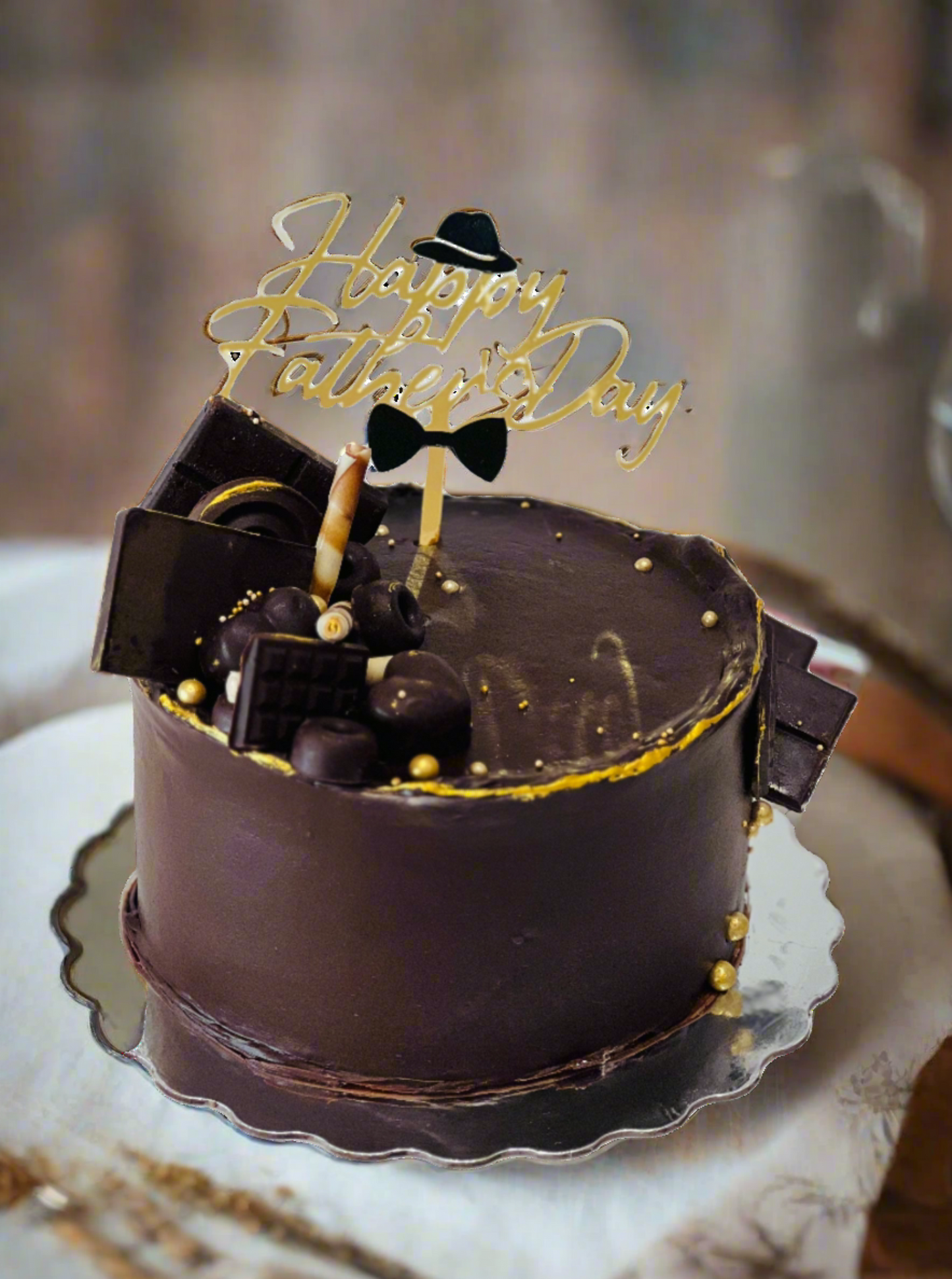 Choc Truffle Father's Day Cake