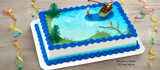 Fisherman With Action Fish Cake
