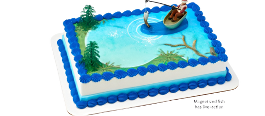 Fisherman With Action Fish Cake