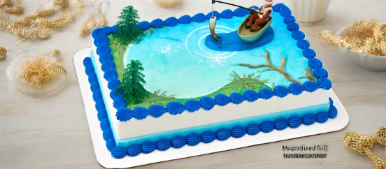 Fisherman With Action Fish Cake