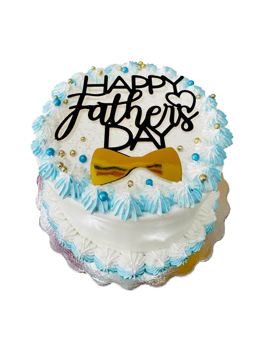 GOLD BOW FATHER'S DAY CAKE
