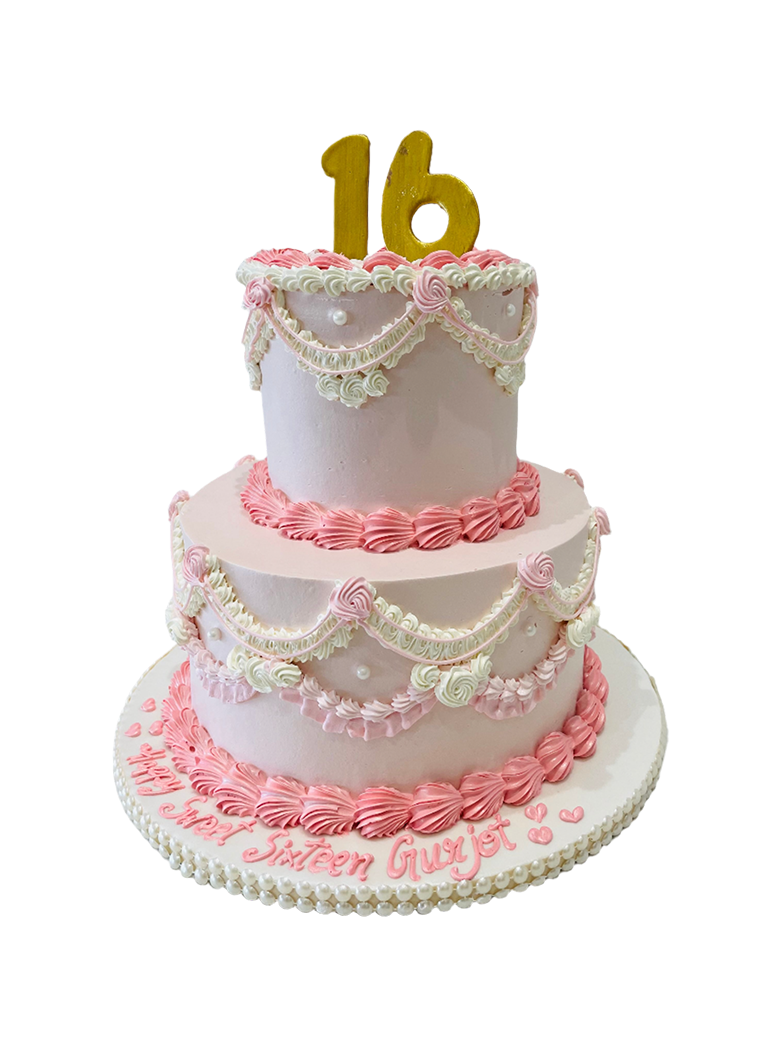 Gurjot Sweet Sixteen Cake