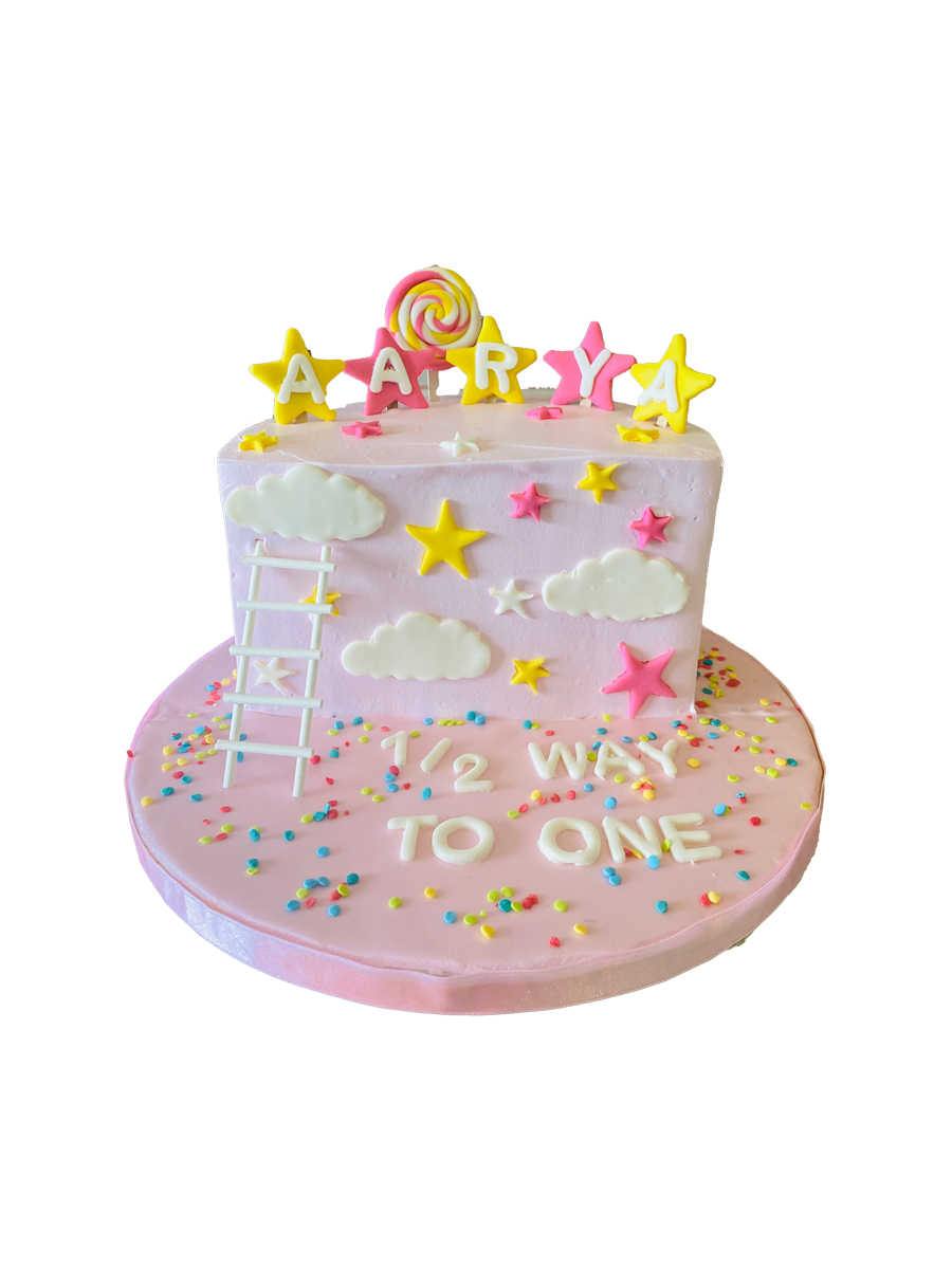 Aarya Half Birthday Cake