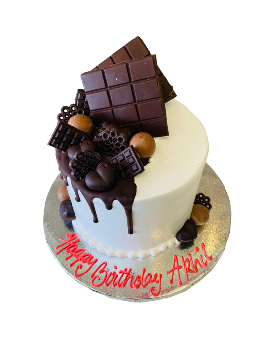 Akhil Chocolate Birthday Cake
