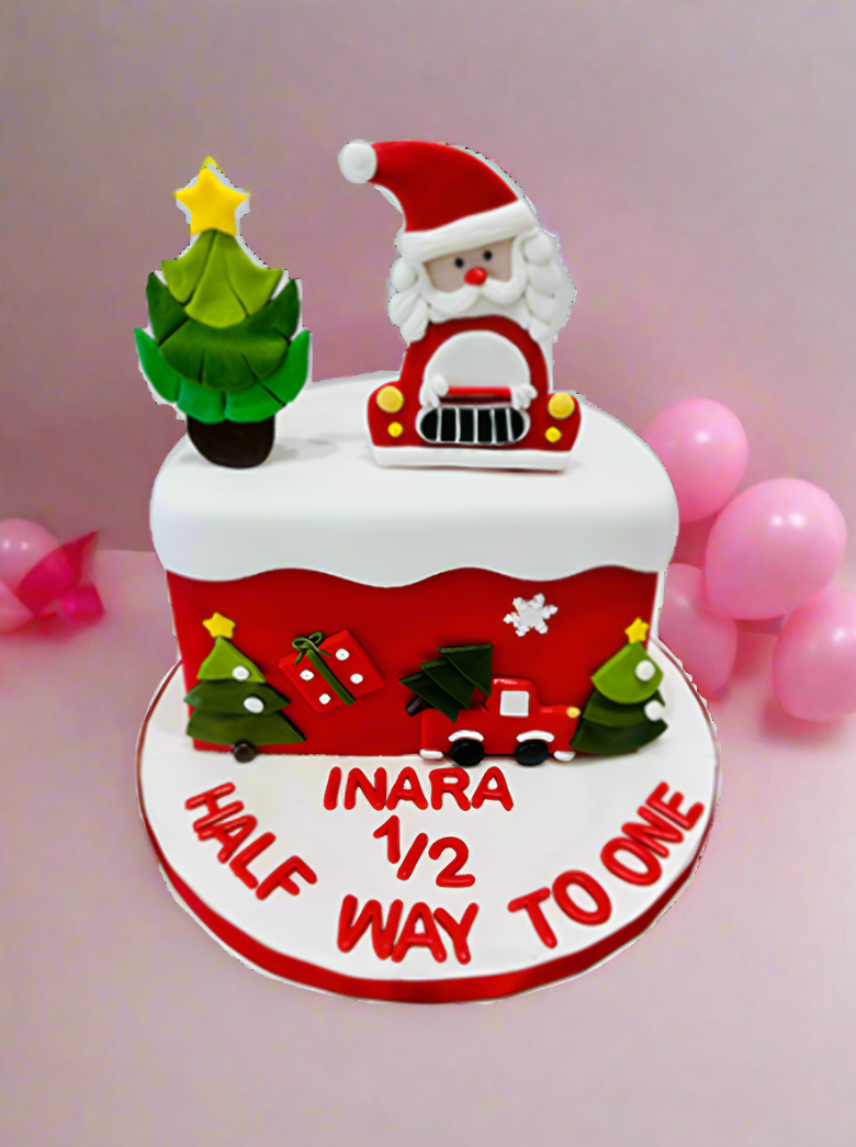 Inara Half Birthday Cake