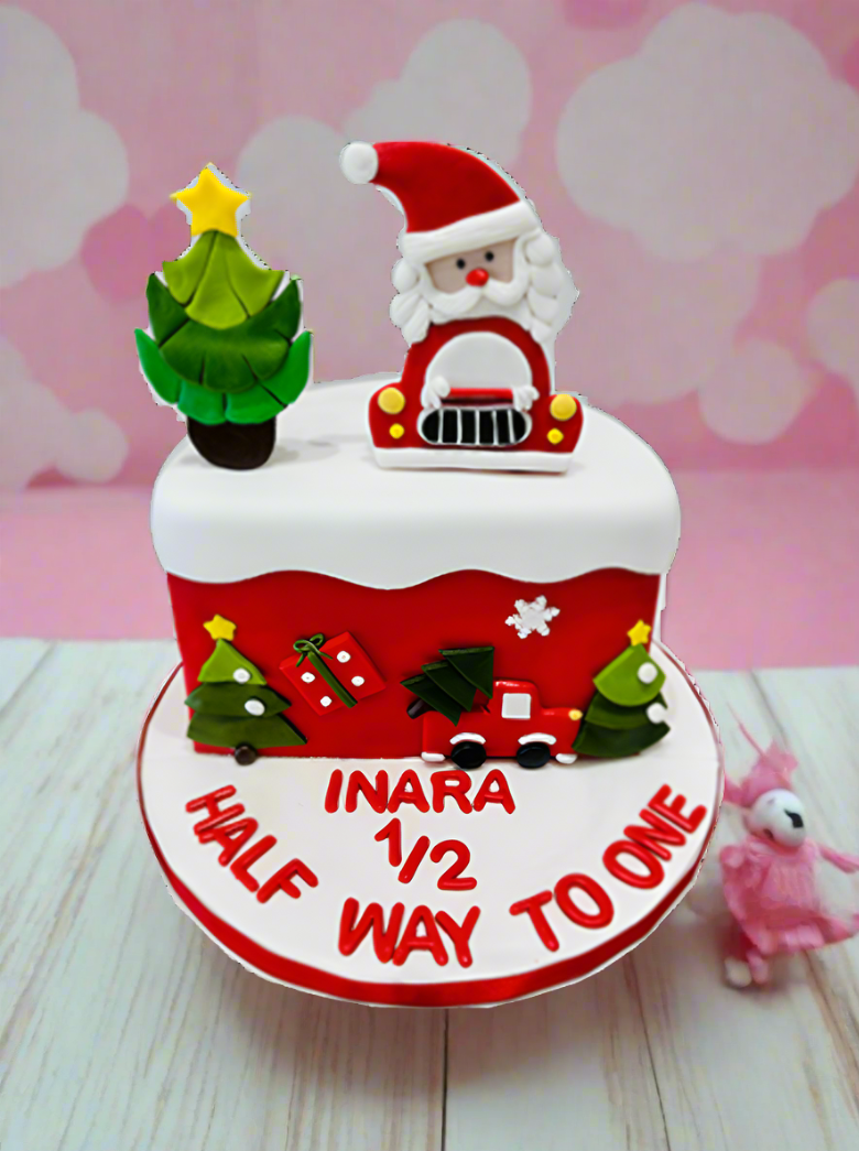 Inara Half Birthday Cake