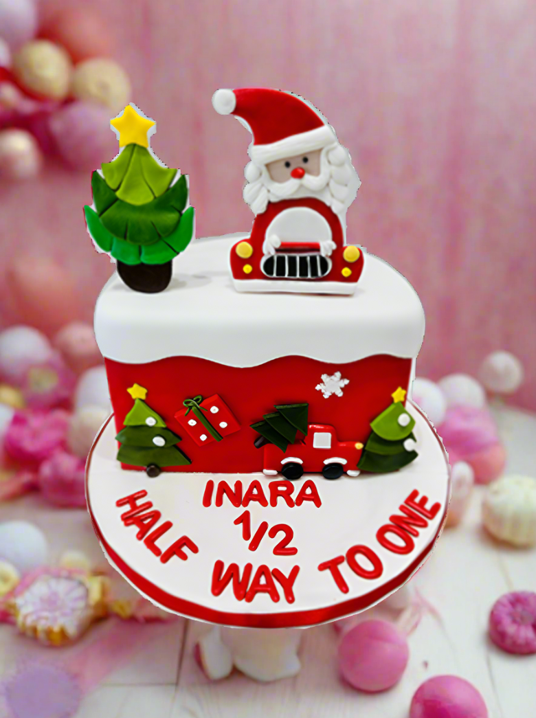 Inara Half Birthday Cake