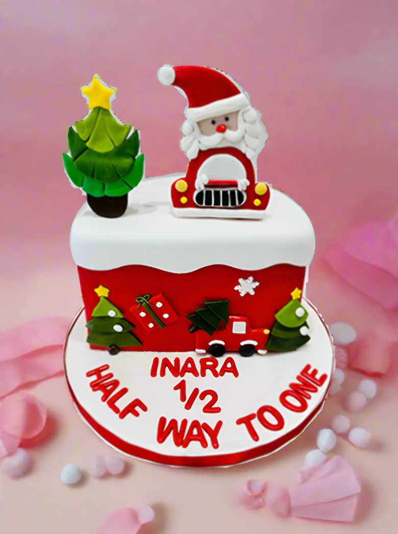 Inara Half Birthday Cake