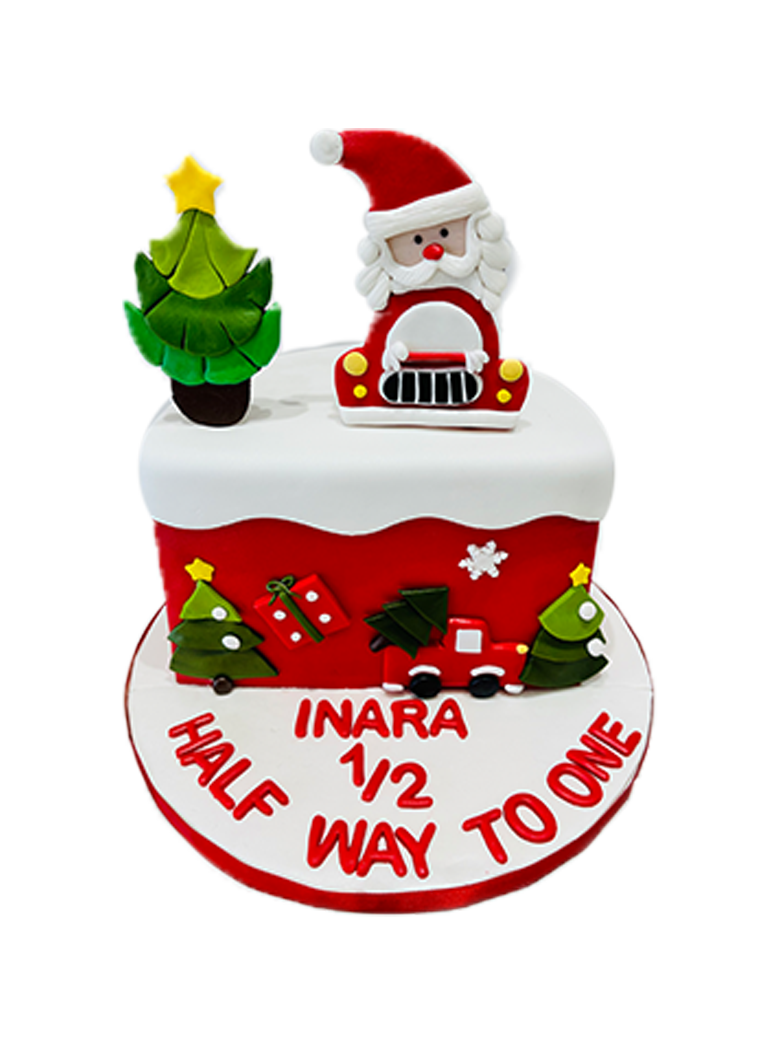 Inara Half Birthday Cake