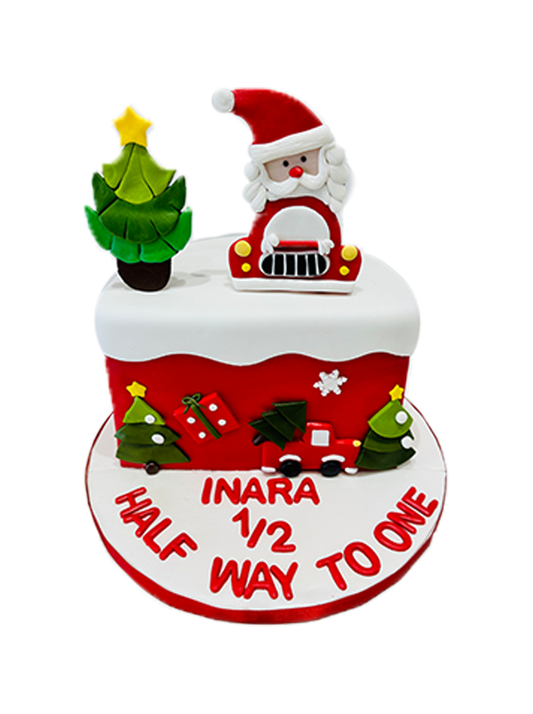Inara Half Birthday Cake