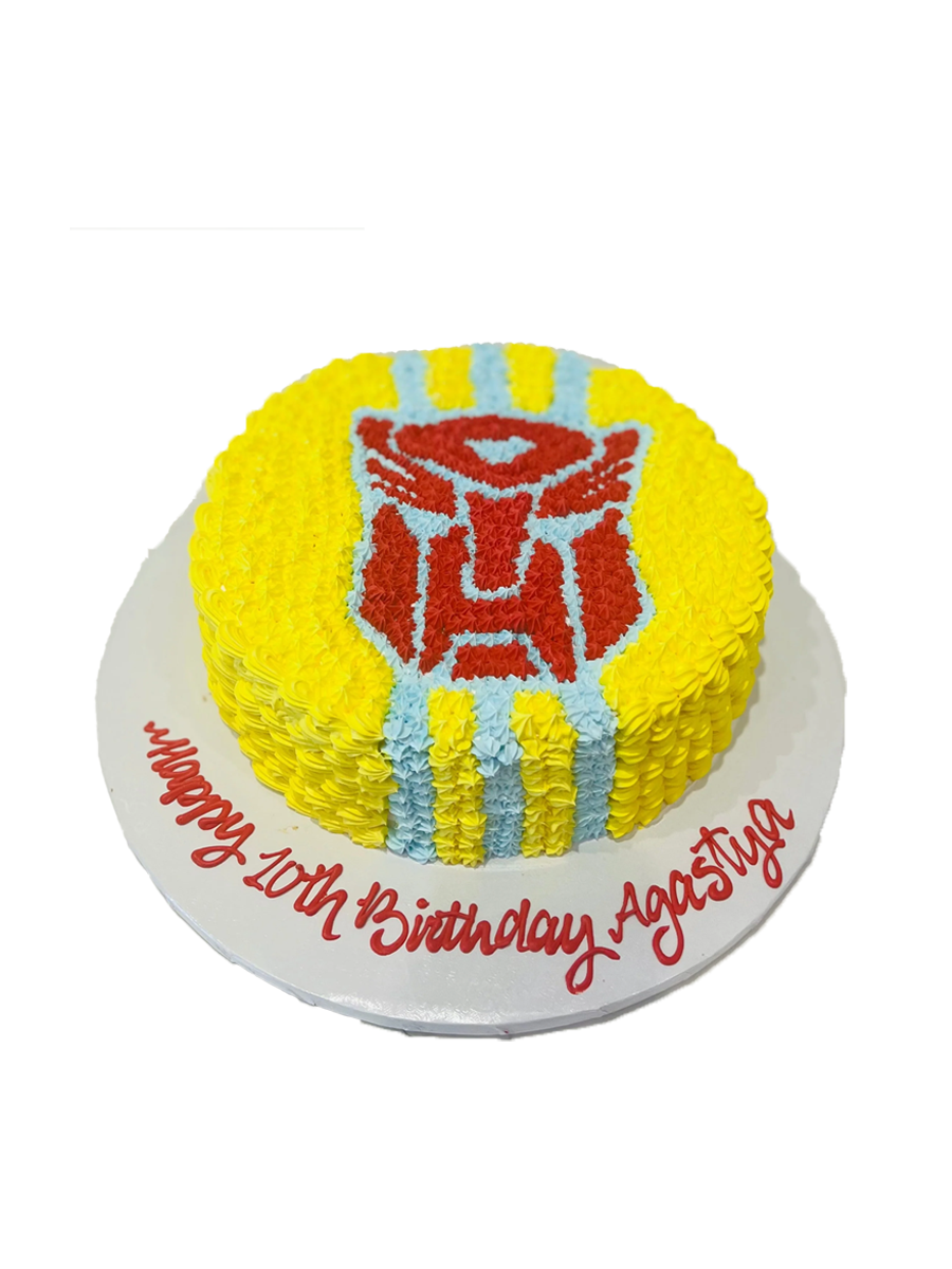 Iron Man Cream Cake