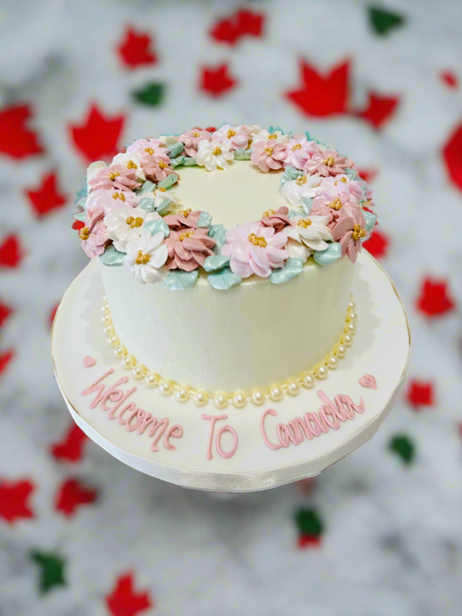JANE PASTEL FLORAL CAKE
