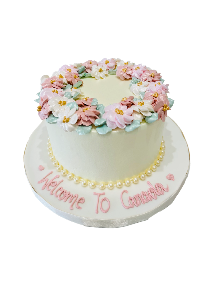 JANE PASTEL FLORAL CAKE