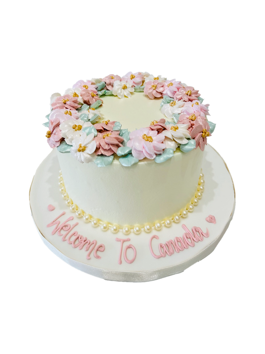 JANE PASTEL FLORAL CAKE