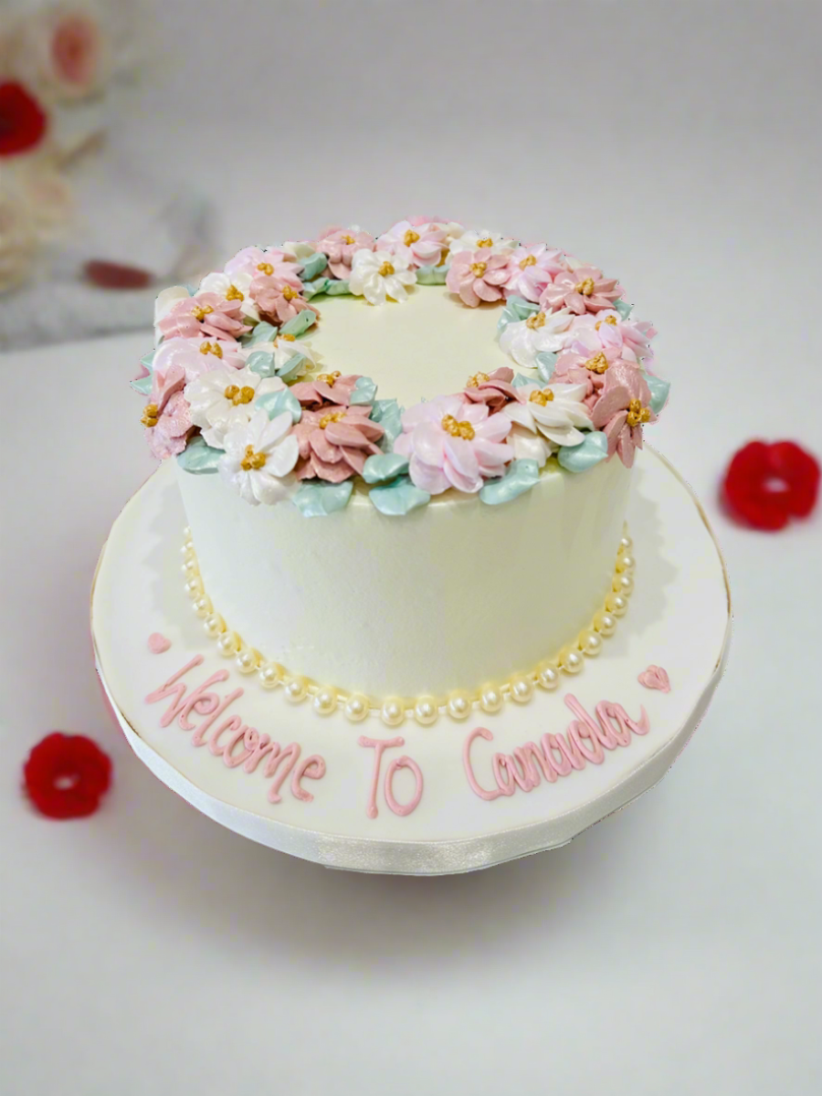 JANE PASTEL FLORAL CAKE