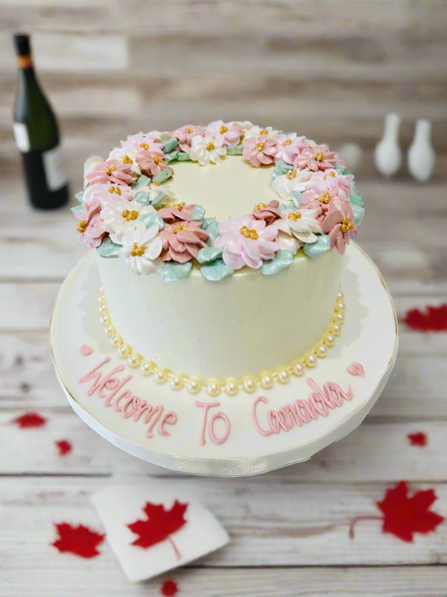 JANE PASTEL FLORAL CAKE