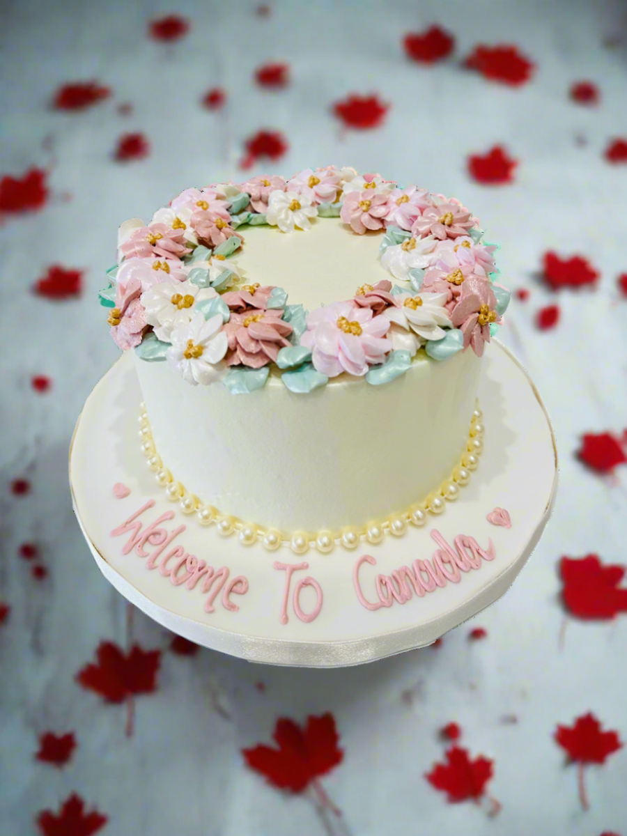 JANE PASTEL FLORAL CAKE