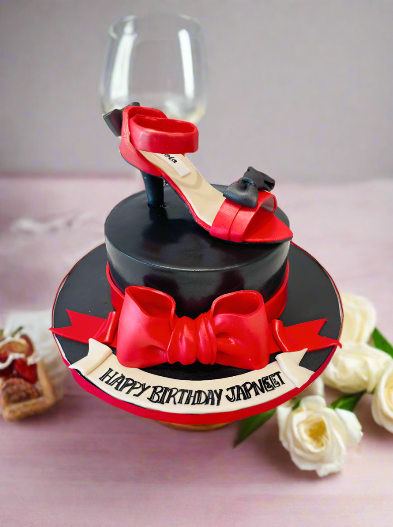 Japneet Heel Fondant Cake