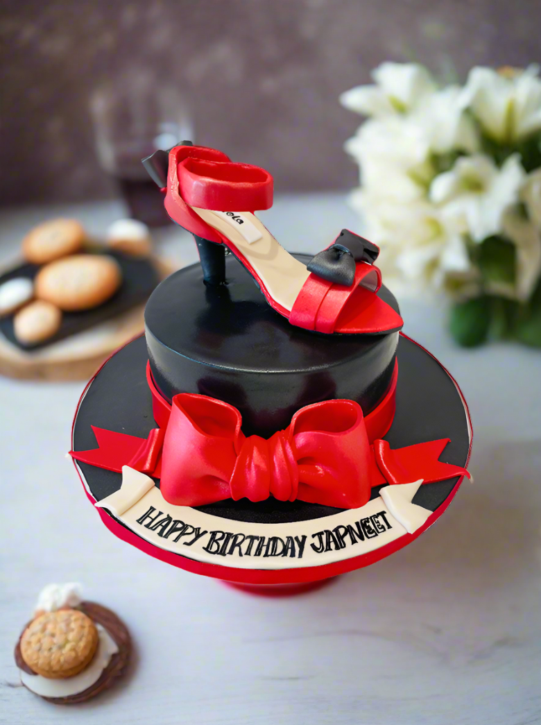 Japneet Heel Fondant Cake