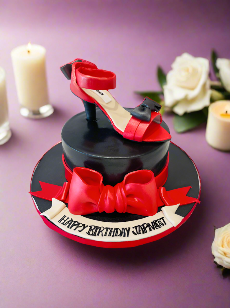Japneet Heel Fondant Cake