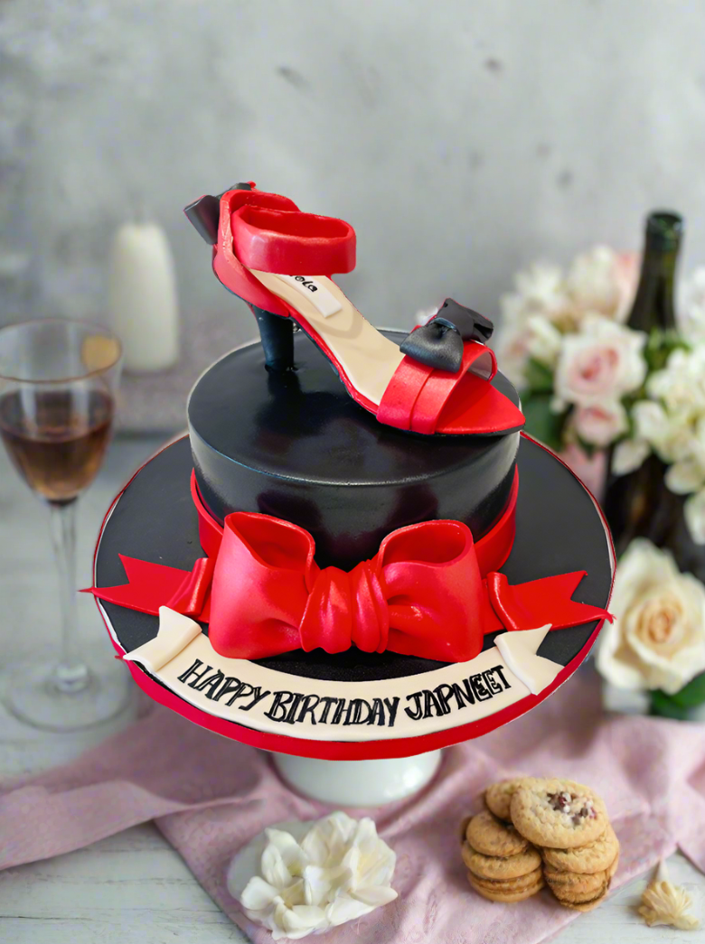 Japneet Heel Fondant Cake
