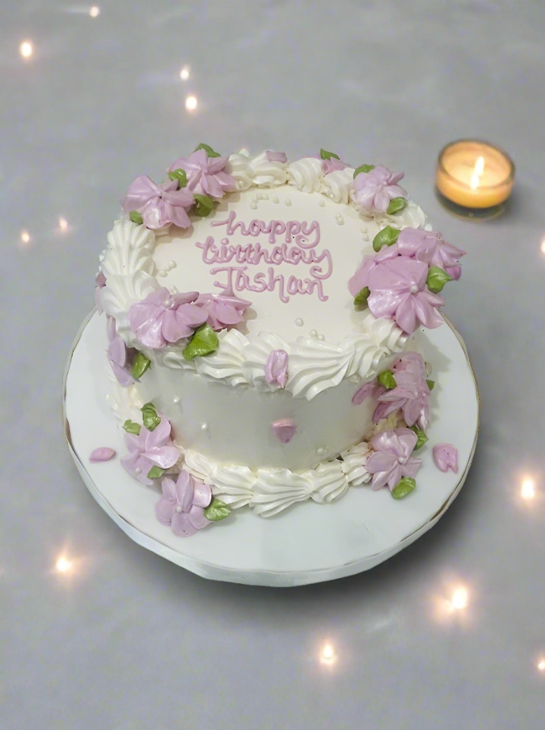 Jashan Pastel Floral Cake