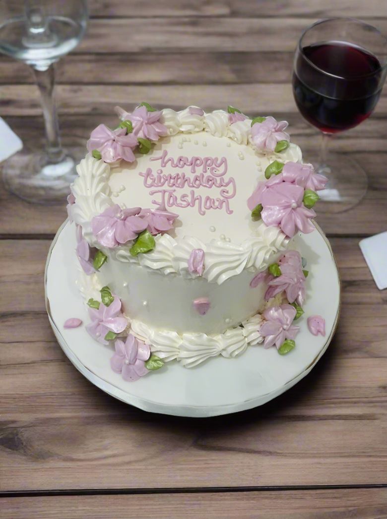 Jashan Pastel Floral Cake