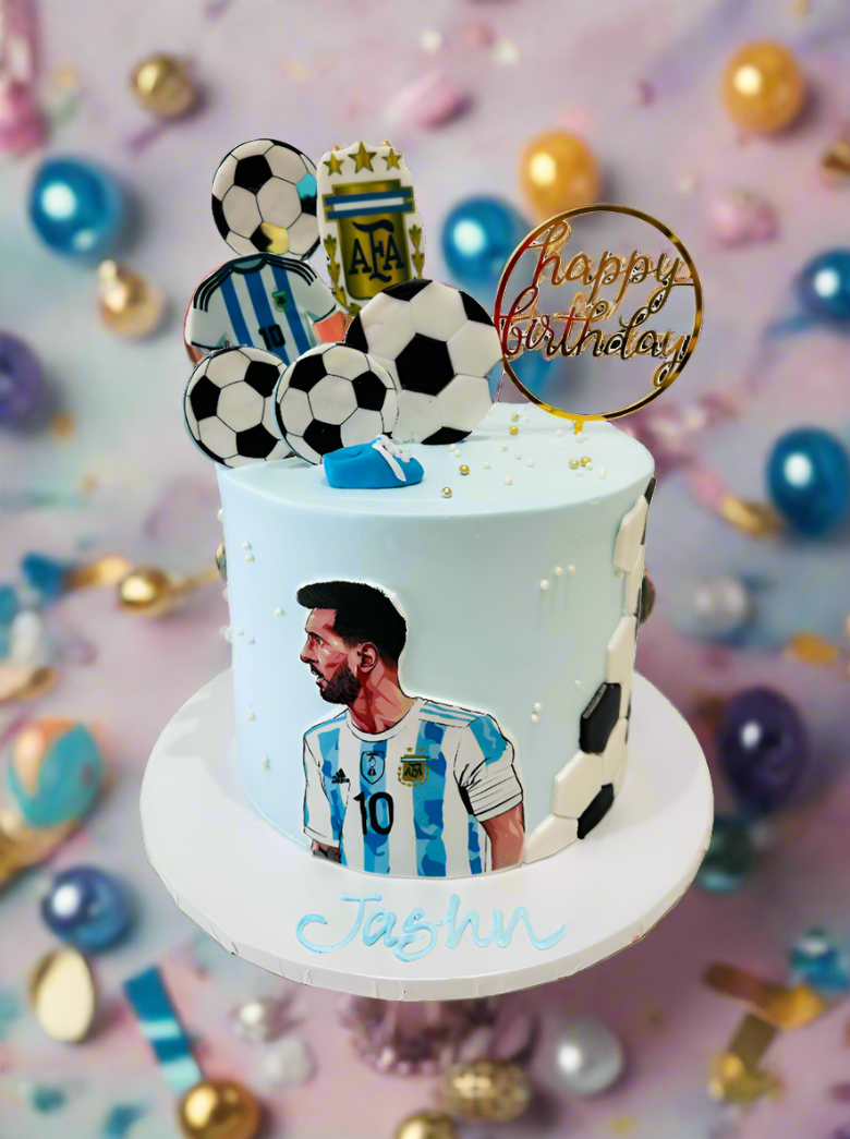 Jashn Soccer Cream Cake