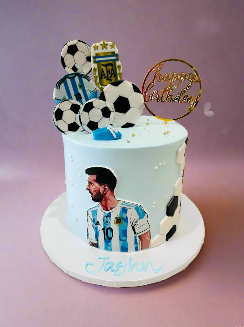 Jashn Soccer Cream Cake