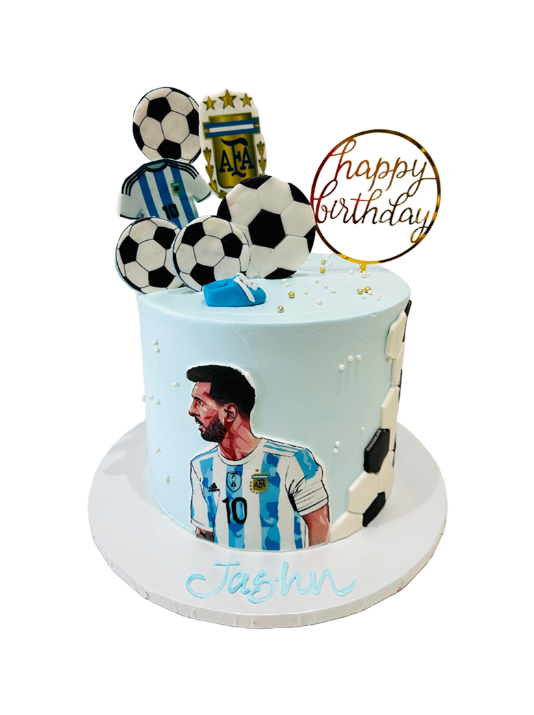 Jashn Soccer Cream Cake