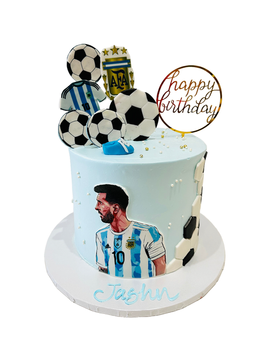 Jashn Soccer Cream Cake