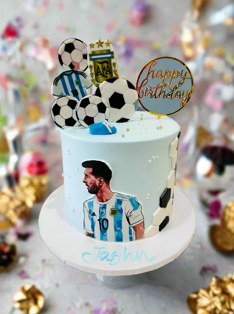 Jashn Soccer Cream Cake