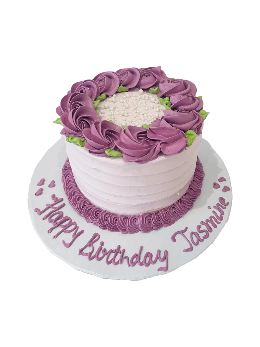 Jasmin Rosette Birthday Cake