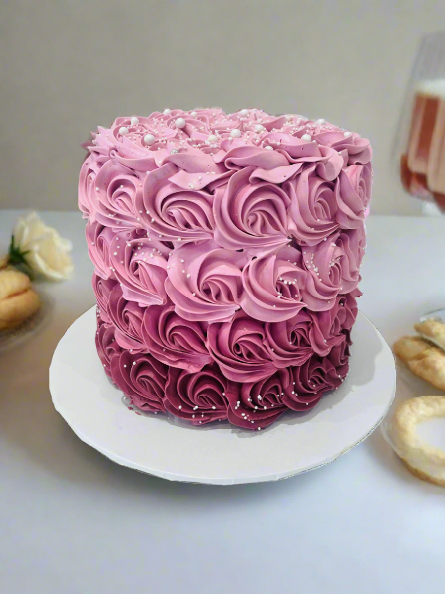Jazz Rosette Smash Cake