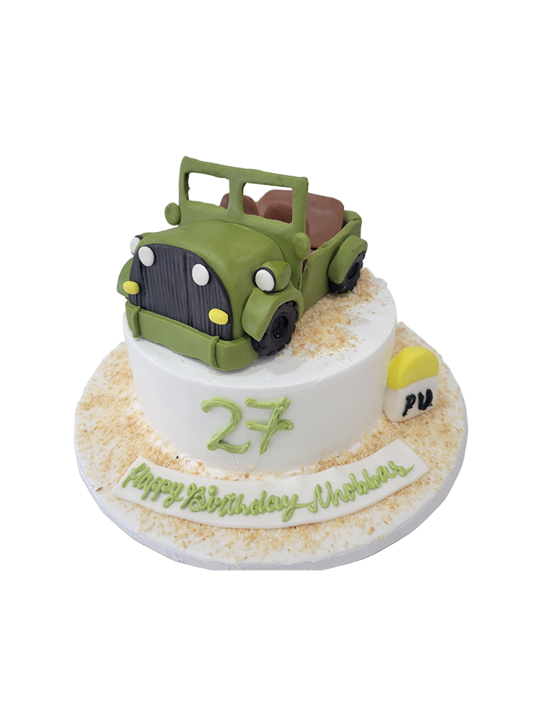 Jeep Cream Cake