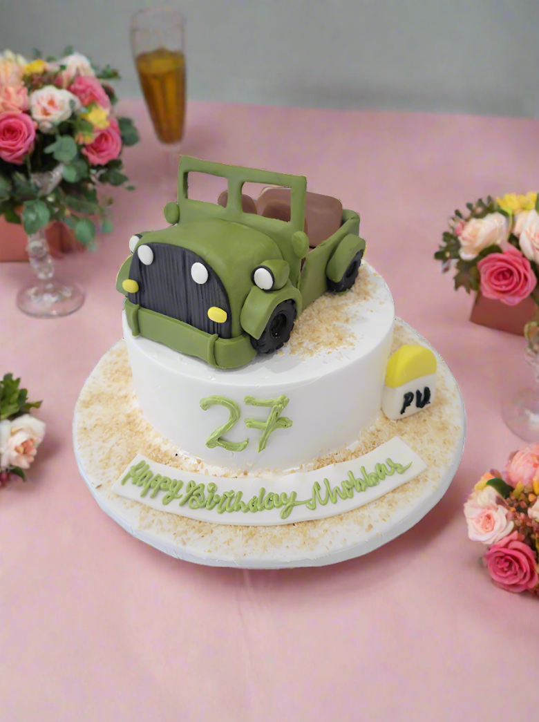 Jeep Cream Cake